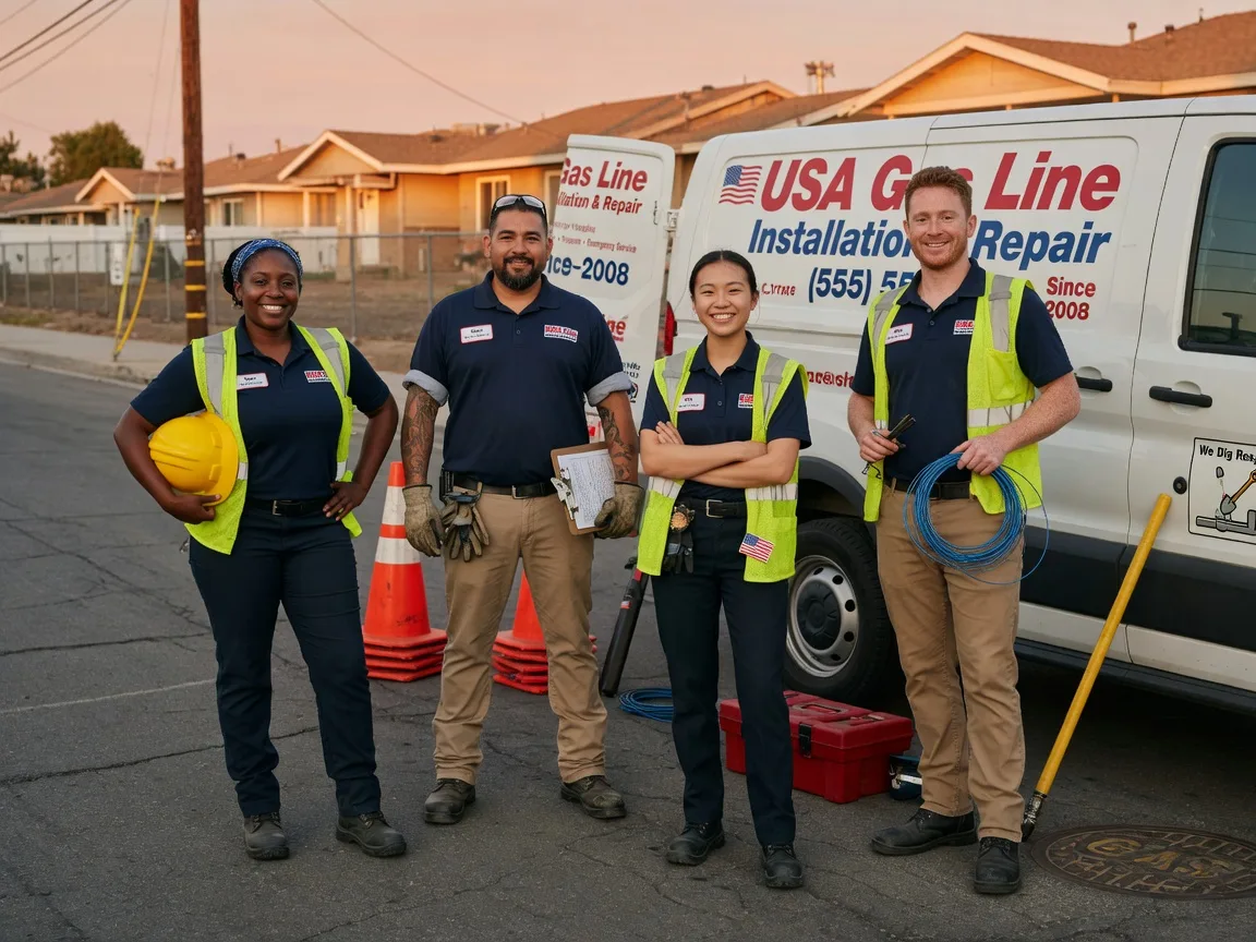 Gas Line Installation company in Plush, OR